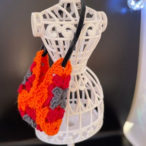 Blythe Barbie handmade crochet handbag