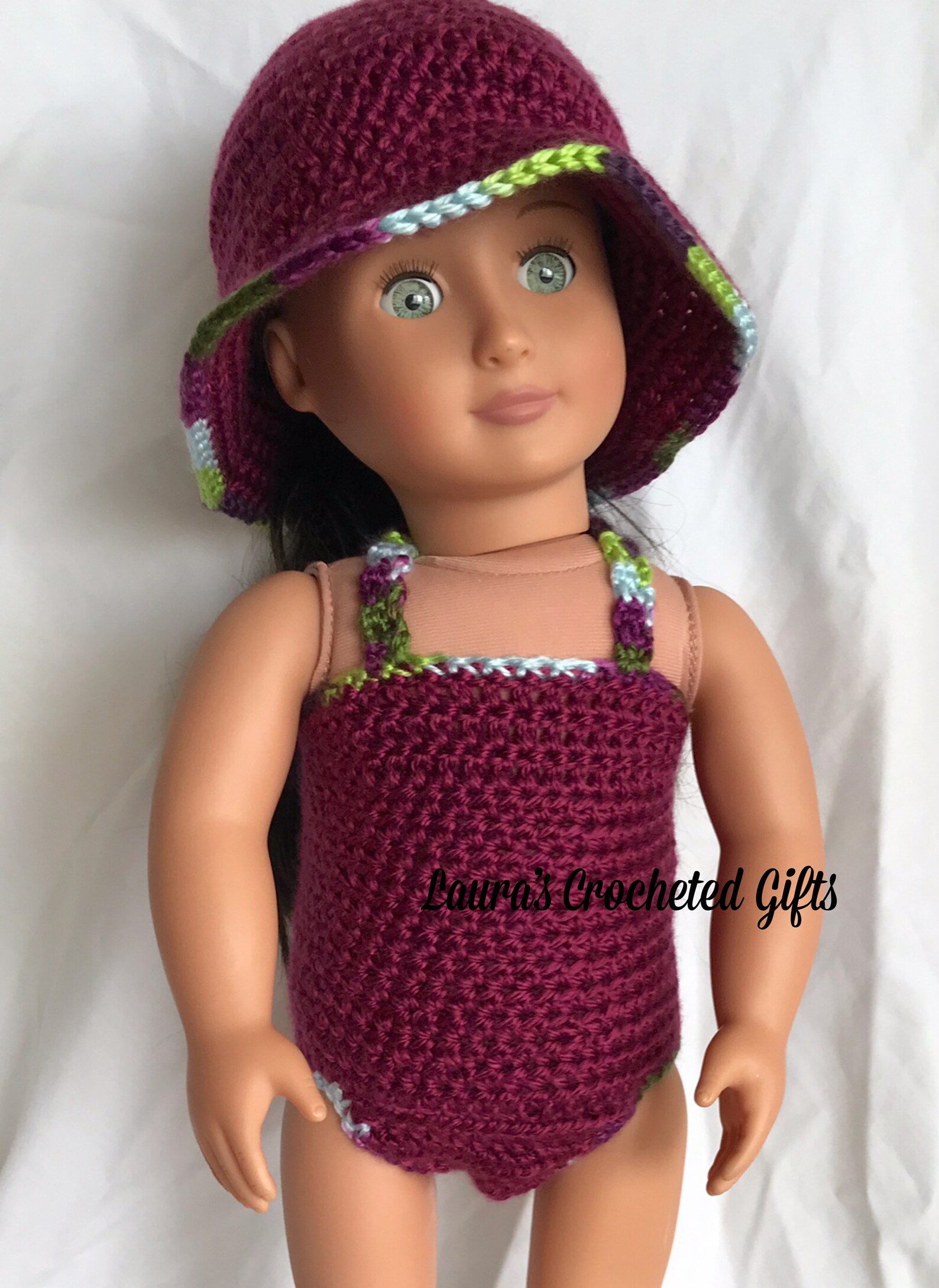 Doll Swimsuit Handmade Crochet Doll Clothes Doll Swimwear Etsy