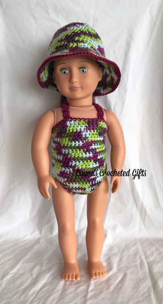 Doll Swimsuit Handmade Crochet Doll Clothes Doll Swimwear Etsy