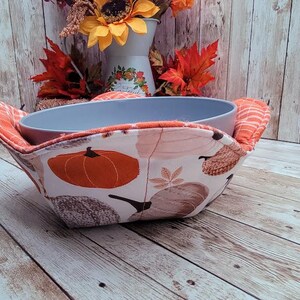 Reversible Microwaveable Bowl Cozy, Soup Bowl Cozy, Cozy, Reversible Bowl Cozy, Bowl Cozy, Hot/Cold Bowl Cozy