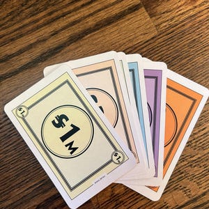 Monopoly Deal Card Template | Custom Printable Deck | Personalized ...