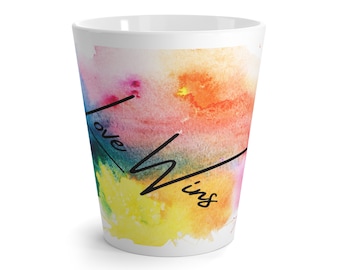 Watercolor Mug 12oz, Pride Month, Love Wins mug, Love and Acceptance, Diversity, Colorful Mug, Watercolor Mug, Celebration Mug, LGBTQ+