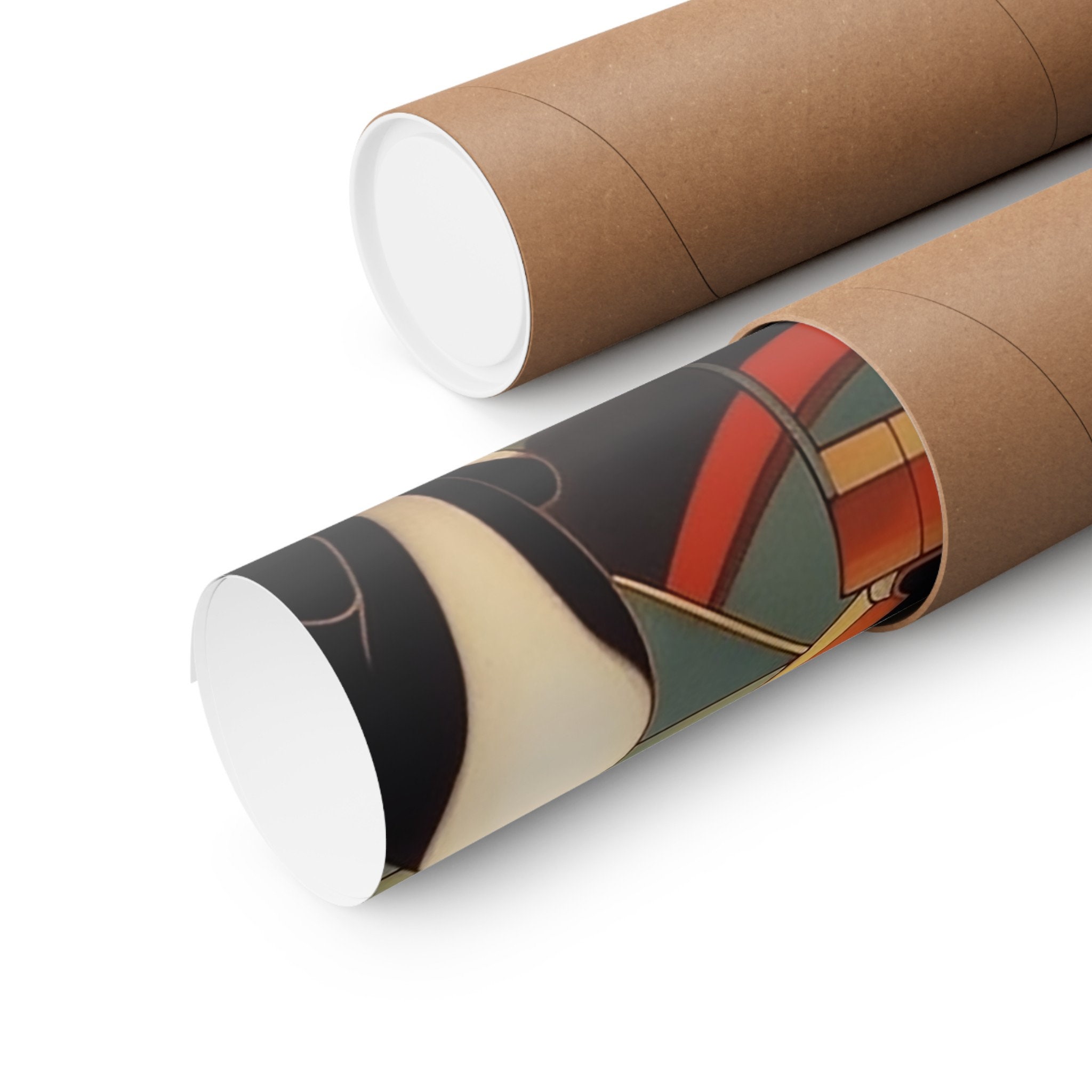 Cat Tree Art Deco Poster Etsy