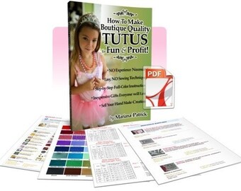 How To Make Boutique NON-SEW TUTUS For Fun And Profit- Great For Halloween Costumes, Play and Gifts (ebook)