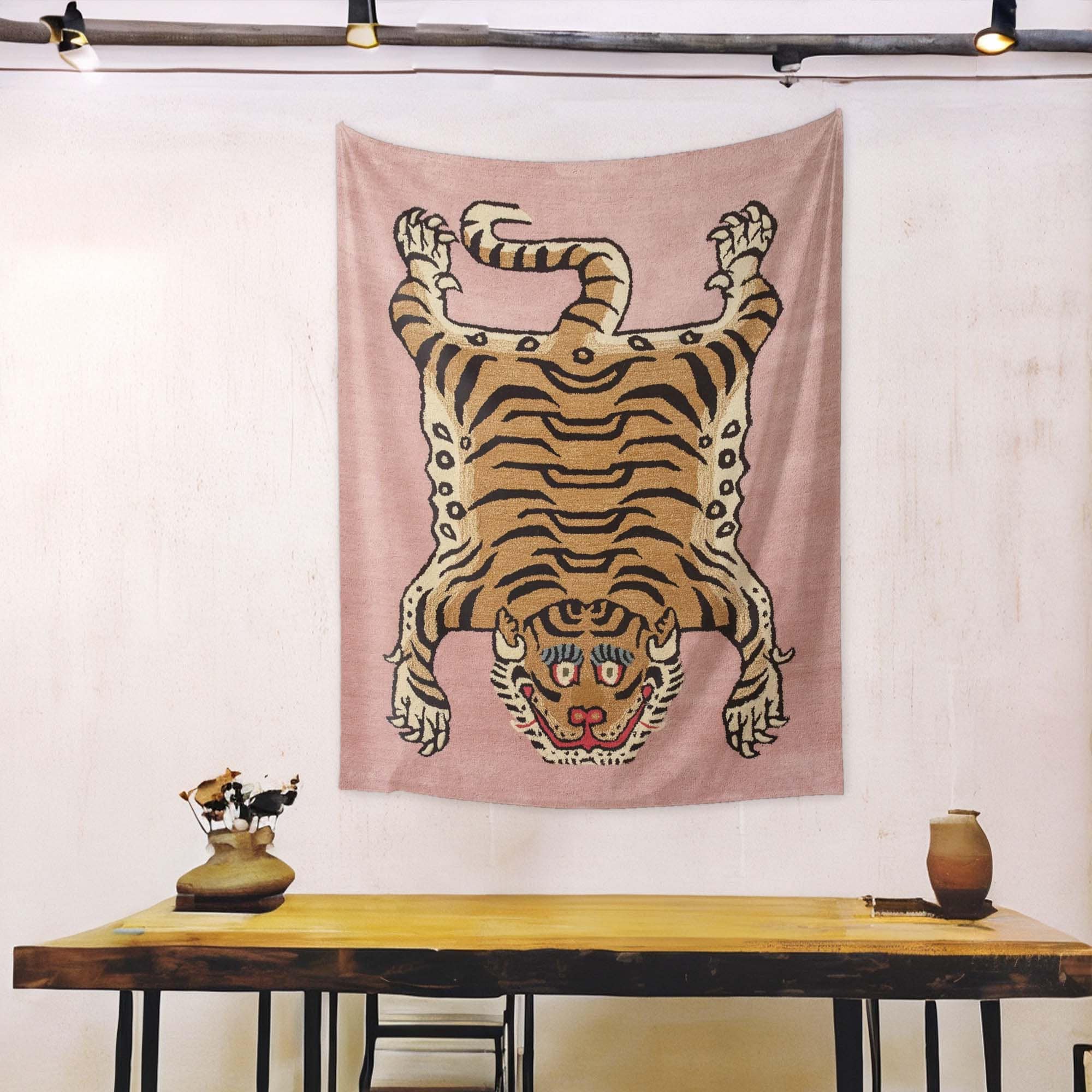 Trend Tiger Tapestry, Tapestry Wall Hangings, Wall Decor Art, Bedroom Wall Decor, Wall Tapestry, Wall Art Decor, Mural For Bedroom, Gift