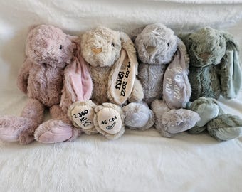 Peluche lapin personnalisé