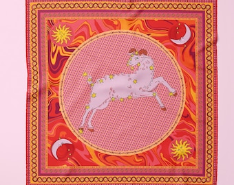 Aries Silk Scarf