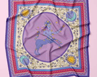 Sagittarius Silk Scarf