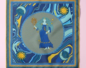 Virgo Silk Scarf