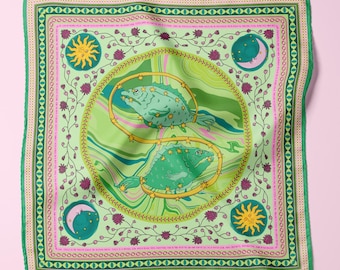 Pisces Silk Scarf