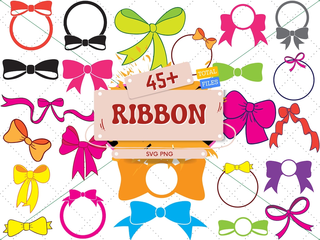 Ribbon Svg Bundle, Ribbon Svg, Ribbon Clipart ,ribbon Shirt Svg, Ribbon ...