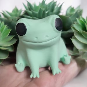 Thicc Big Booty Frog Planter Flower Pot, Cutest Frog for Home Decor,  Office Desk,  Co Worker Gift or Birthday Gift!