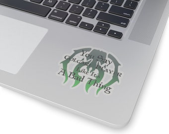 Golgari Guild Kiss-Cut Sticker, You Say Golgari Player Like It's a Bad Thing, Magic the Gathering Laptop or Water Bottle Sticker