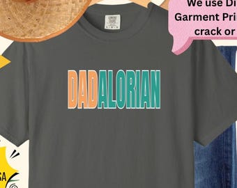 The Dadalorian Shirt | Funny Star Wars-Inspired Dad T-Shirt | Galaxy Dad Gift | Humor Father’s Day Shirt | Gift for Star Wars Dad Christmas