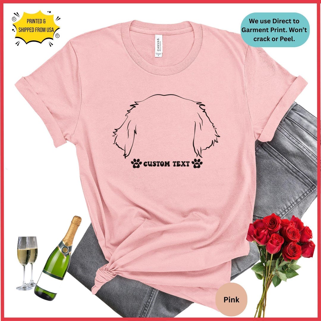 Custom Golden Retriever Shirt | Personalized Golden Retriever Name Tee ...