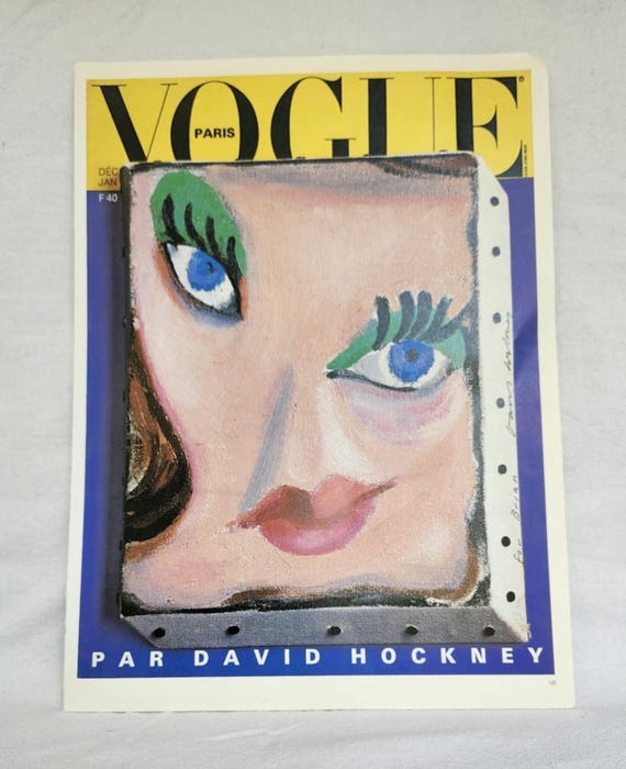 VOGUE PARIS PAR DAVID HOCKNEY 1988 日本版 VOGUE PARIS PAR DAVID HOCKNEY 1988 日本版 VOGUE PARIS PAR DAVID