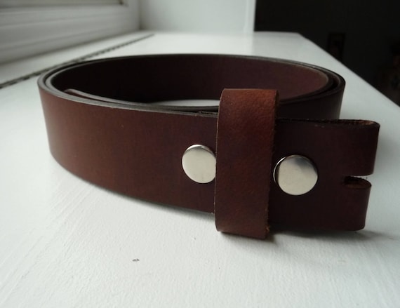 Waist Size Men/'s Ladies Blanks 38mm Brown Leather Belt Strap 1 1//2 Inch Wide