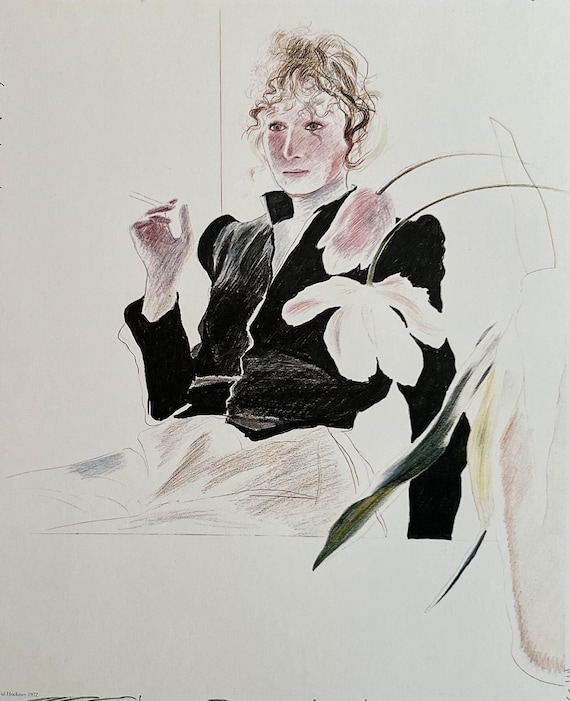 1980 David Hockney Celia,Paris ビンテージポスター DAVID HOCKNEY Celia, Paris, 1980 – Art Wise Premium Posters