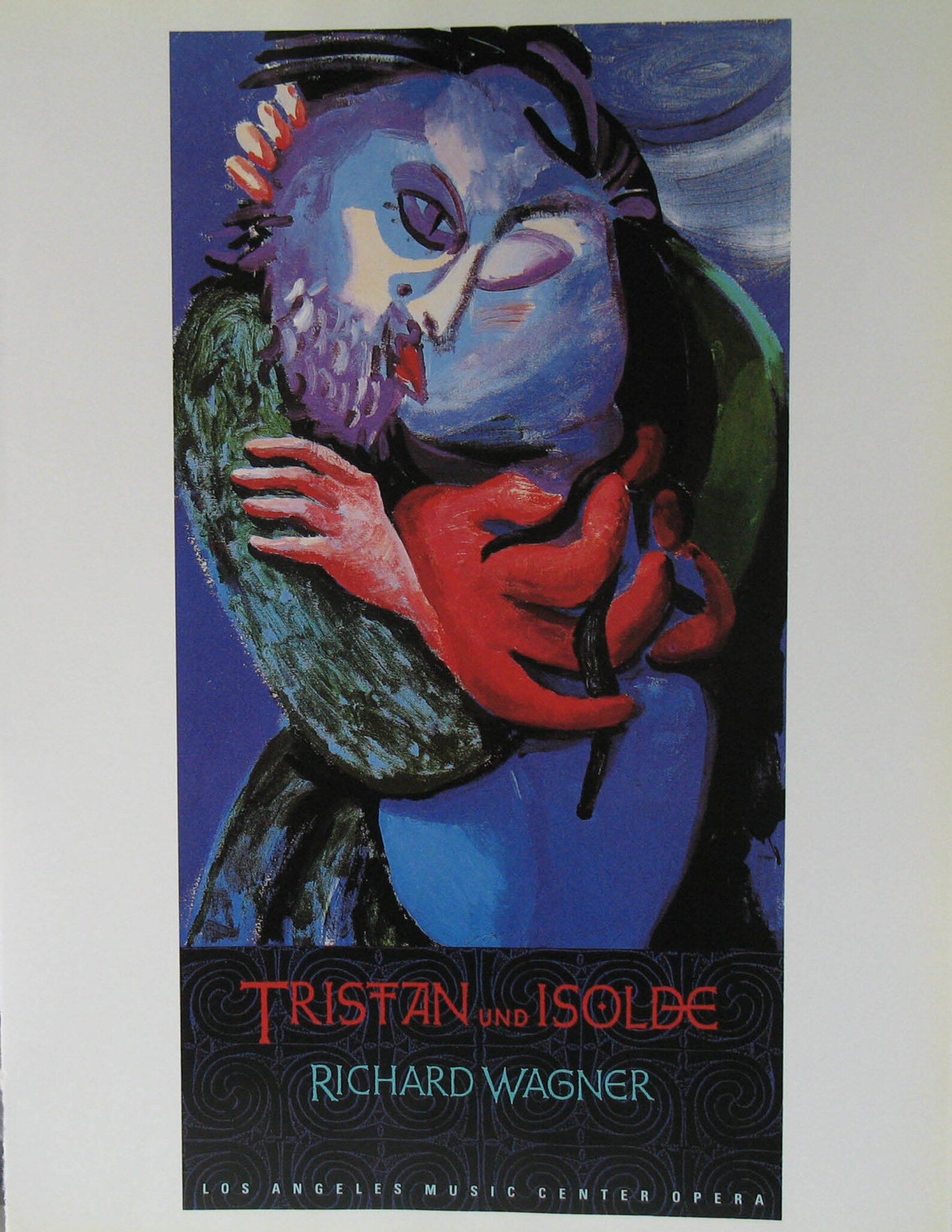 Tristan und isolde opera poster ad art print adulterous etsy