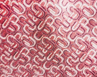 RARE Tomasz Starzewski Silk Jacquard Tie, Royal British Couturier Luxury Brand Necktie, Princess Diana Designer, Made in Italy, 4x58