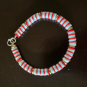 Red, White and Blue Bracelet