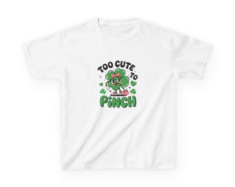 Too Cute to Pinch St. Patrick's Day Kids Tee
