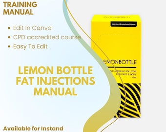 lemon bottle fat dissolving online training Lemonbottle Fat Dissolving Injections Course: CPD Accredited (digital  Download)