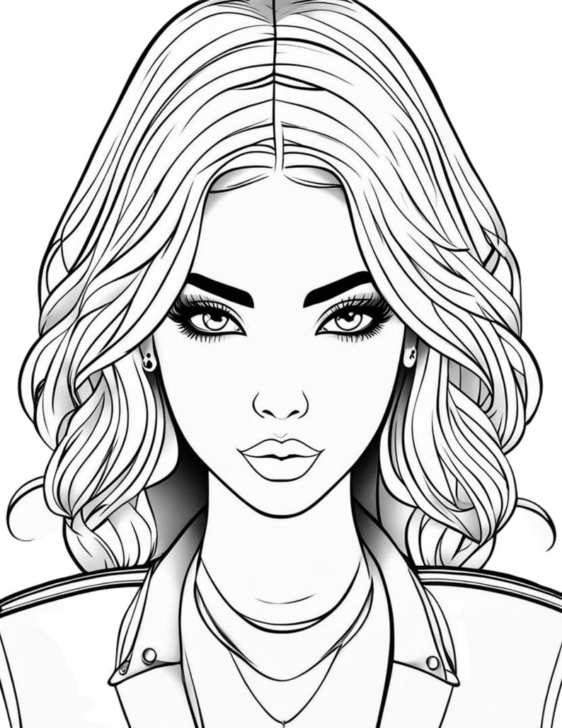 40 Baddie Coloring Pages and Coloring - Il 794xN.6324120205 5eki 