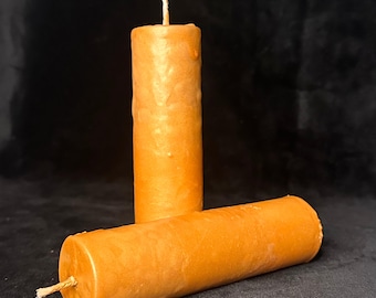 Molten Gold Paraffin Dripping Pillar Wax Play Candle