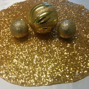 SEQUINS CENTERPIECE ROUNDS, Squares, Placemats, Colors, Sequin Square, Round 12, 14, 16, 18 Silver, Gold, Purple, Rose gold, Reusable Gold-dark gold