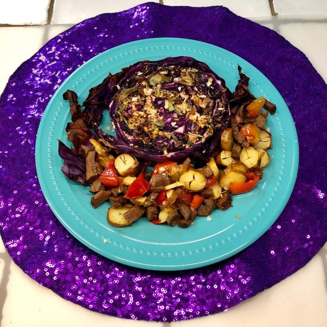 SEQUINS PLACEMATS COLORS Rounds Placemats Colors Sequin Etsy