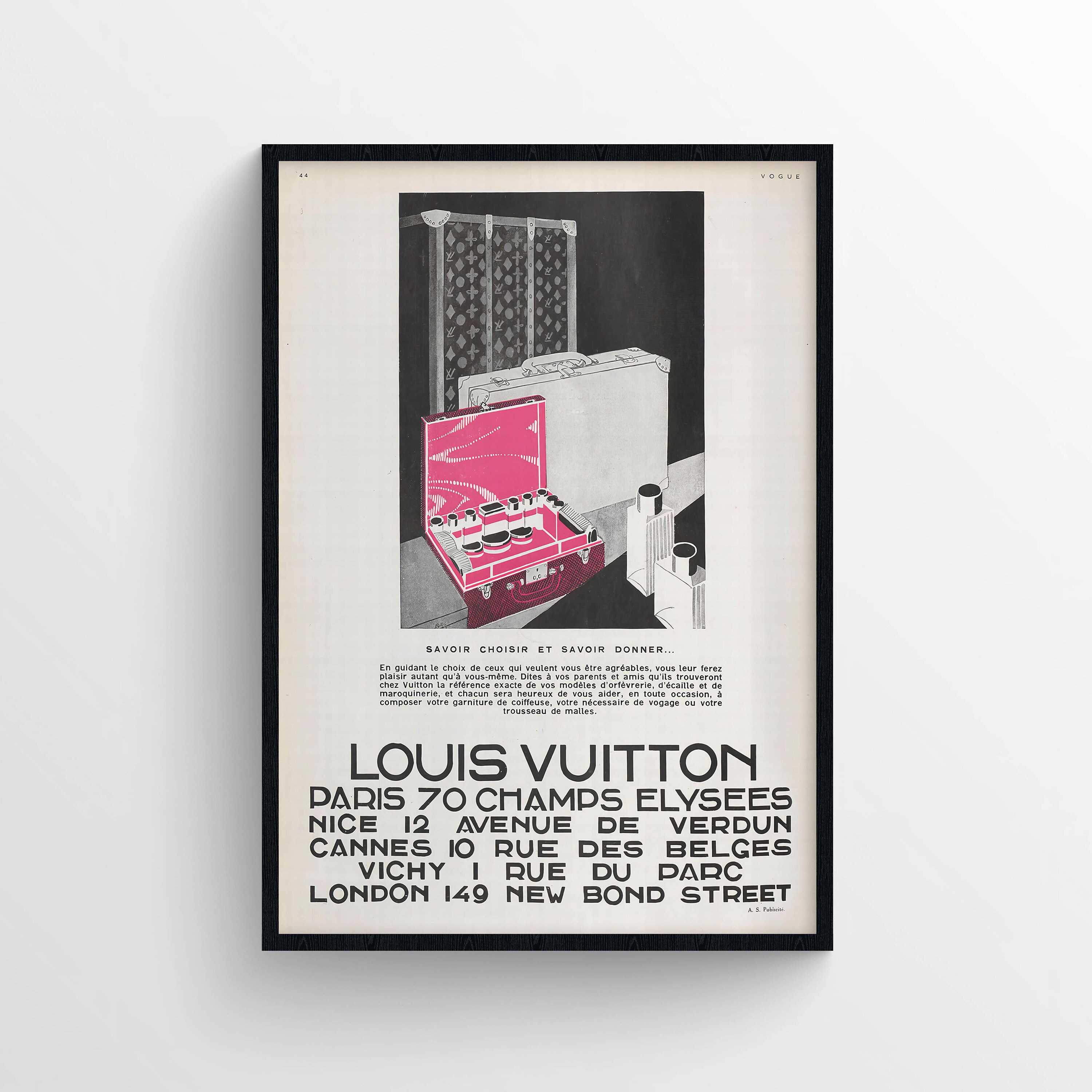 Louis Vuitton Ad - Etsy Louis Vuitton Ad - Etsy