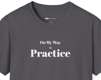 Unisex T-shirt med klassisk musik, present till musiker, musikstudenter