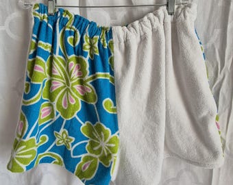 Upcycled Towel Shorts
