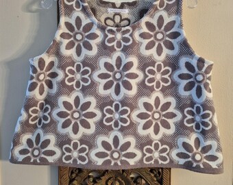 Flower Power Towel Tank Top