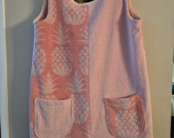 Towel Dress Pineapple Delight