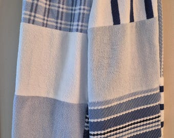 Patchwork Towel Blues Pants