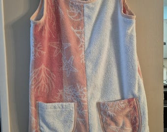 Seaside Coral Towel Dress