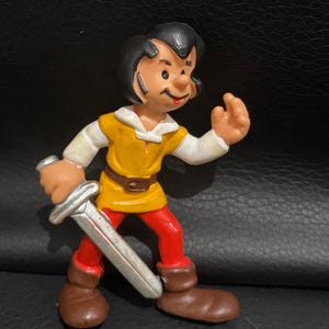 Johan figurine (Johan and Pirlouit) Schleich - Peyo - 1978
