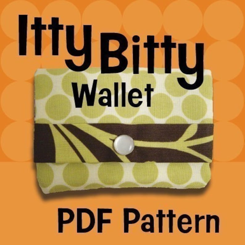 Simple Wallet Patterns.pdf Wallet PDF SEWING PATTERN - Instant Download - Easy Sewing Pattern ...