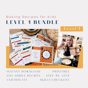 Gemakkelijke recepten voor kinderen: niveau 1-bundel (5 recepten)