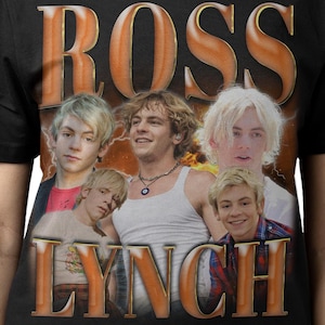 ROSS LYNCH SHIRT, Ross Shor Lynch Retro 90s Bootleg Homage Merch, Ross Lynch Vintage T-Shirt, Funny Ross Lynch Tribute 80s Rap Tee Fans Gift