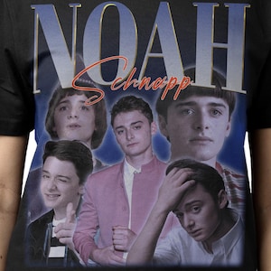 NOAH SCHNAPP SHIRT, Noah Schnapp Tribute Rap Tee Fan Gift, Noah Schnapp Vintage T-Shirt, Noah Cameron Schnapp Retro 90s Bootleg Homage Merch