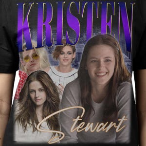 KRISTEN STEWART SHIRT, Kristen Stewart Vintage T-Shirt, Kristen Jaymes Stewart Retro 90s Bootleg Homage Merch, Kristen Stewart Tee Fans Gift