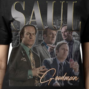 SAUL GOODMAN, Better Call Saul Shirt, Saul Goodman Vintage T-Shirt, Robert John Odenkirk Retro 90s Bootleg Homage Merch