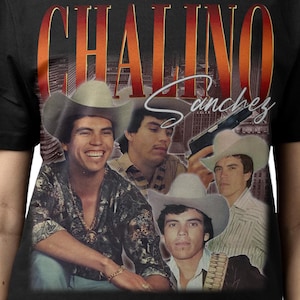 CHALINO SANCHEZ SHIRT, Chalino Sanchez Vintage T-Shirt, Rosalino Sánchez Félix Retro 90s Bootleg Homage Merch, Chalino Sanchez Tee Fans Gift