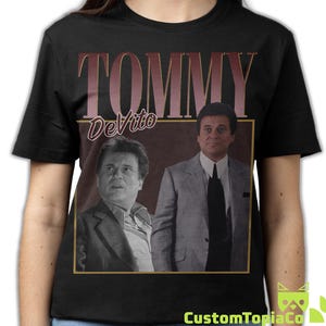 CAMISETA TOMMY DEVITO, camiseta vintage de Tommy DeVito "Goodfellas", merchandising pirata retro de Joseph Frank Pesci de los 90, camisetas de rap de Joe Pesci, regalo para fans