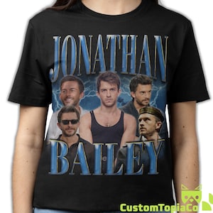 JONATHAN BAILEY SHIRT, Jonathan Stuart Bailey Retro 90s Bootleg Merch, Jonathan Bailey 80s Rap Tee Fan Gift, Jonathan Bailey Vintage T-Shirt