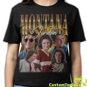 MONTANA JORDAN SHIRT, Montana Jordan Vintage T-Shirt, Montana Jordan American Actor Retro Bootleg Homage Merch, Montana Jordan Tee Fans Gift