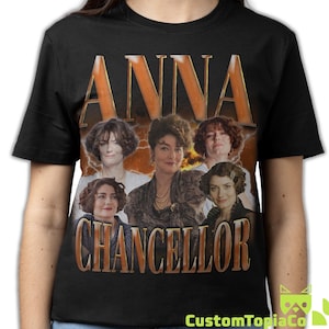 MAGLIETTA ANNA CHANCELLOR, T-shirt vintage di Anna Chancellor, omaggio retrò anni '90 di Anna Theodora Chancellor, regalo per i fan di Anna Chancellor